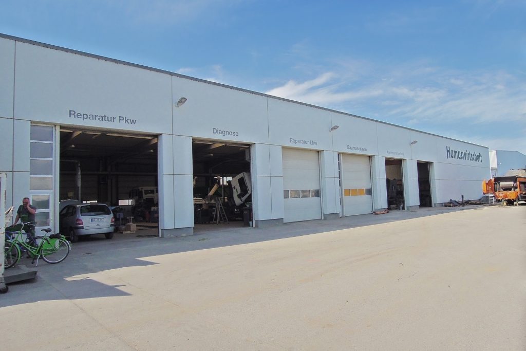 Humuswirtschaft HWK - Leistungen - Werkstatt